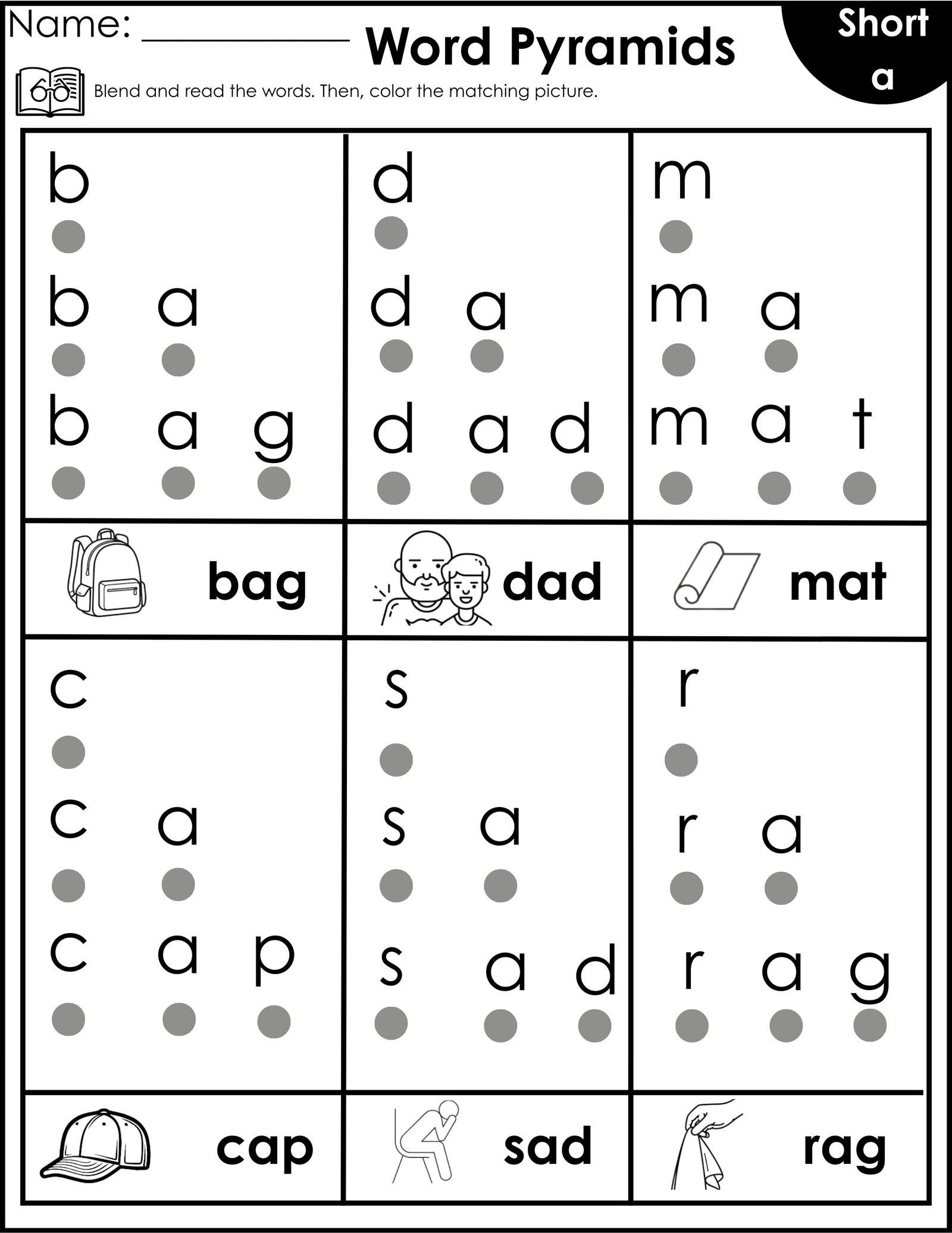 Short Vowel Words for Easy Learning
